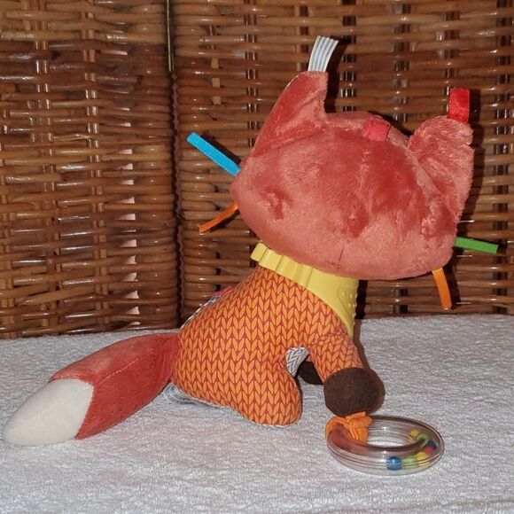 Skip & Hop Fox Multi Sensory Teething Plush - Picture 6 of 13
